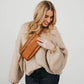 Whitley Waist Crossbody Bag, in Brown