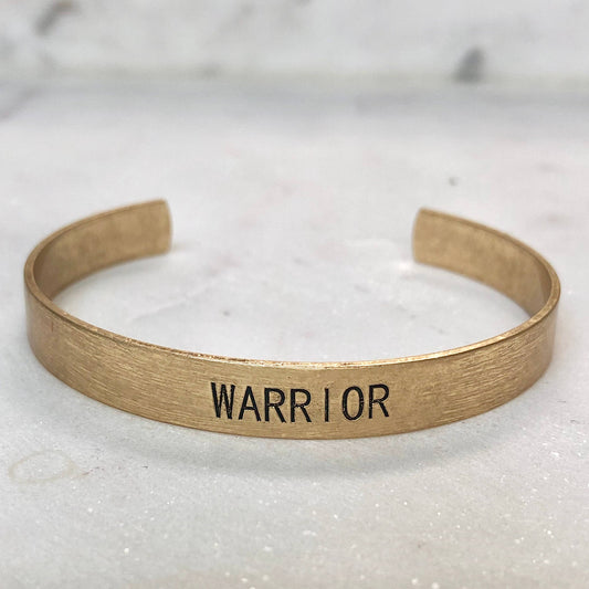 WARRIOR Copper Cuff