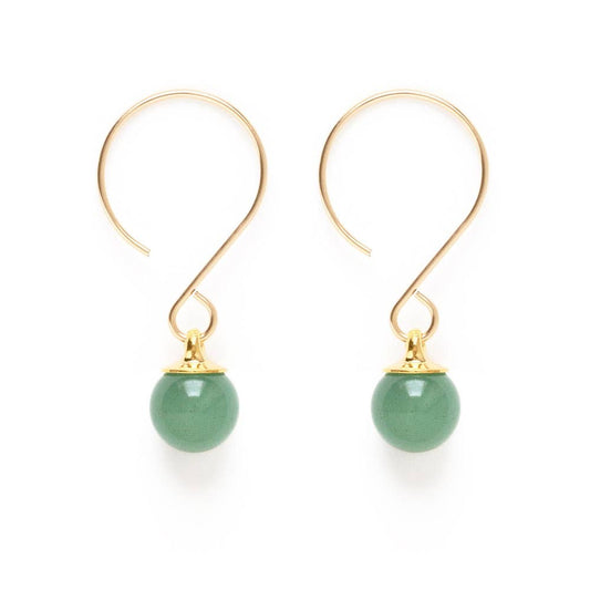 Dani Earrings, in Aventurine