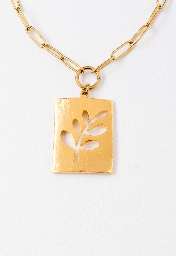 Shared Hope Leaf Necklace