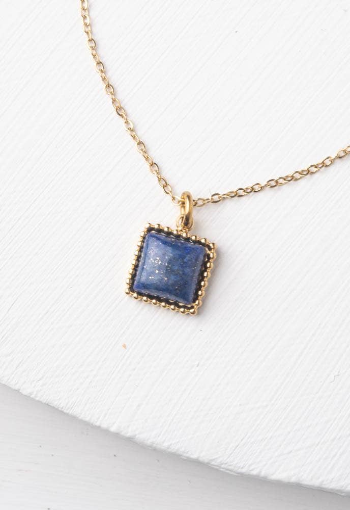 Chosen Necklace in Captivating Blue Lapis