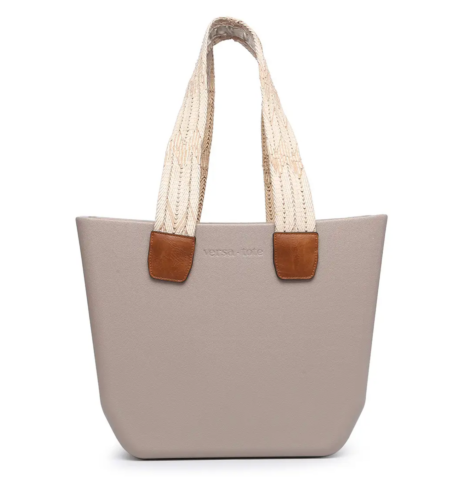 Woven Strap for Versa Tote, in Taupe