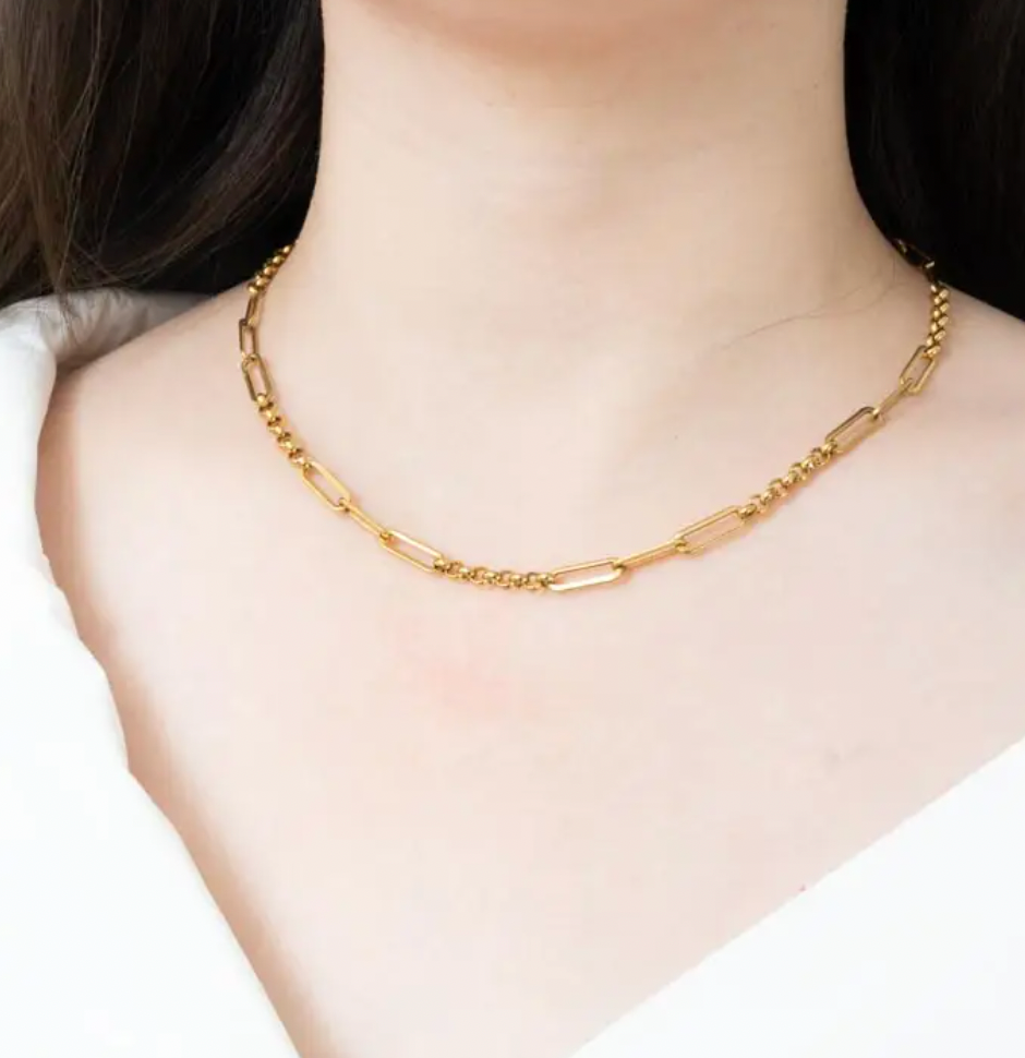 Effortless Gold Chain, 14k gold plated