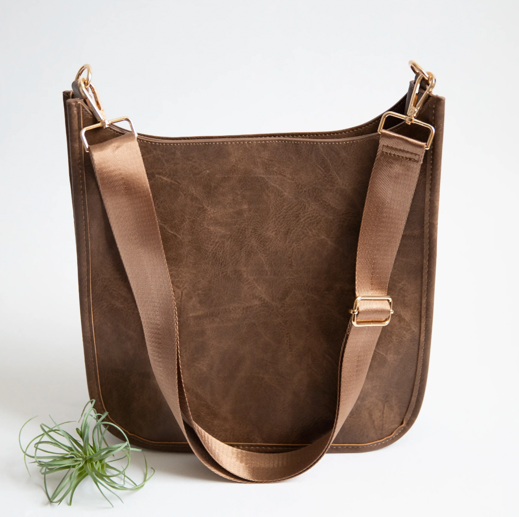 The Wanderlust Crossbody Collection, in Brown