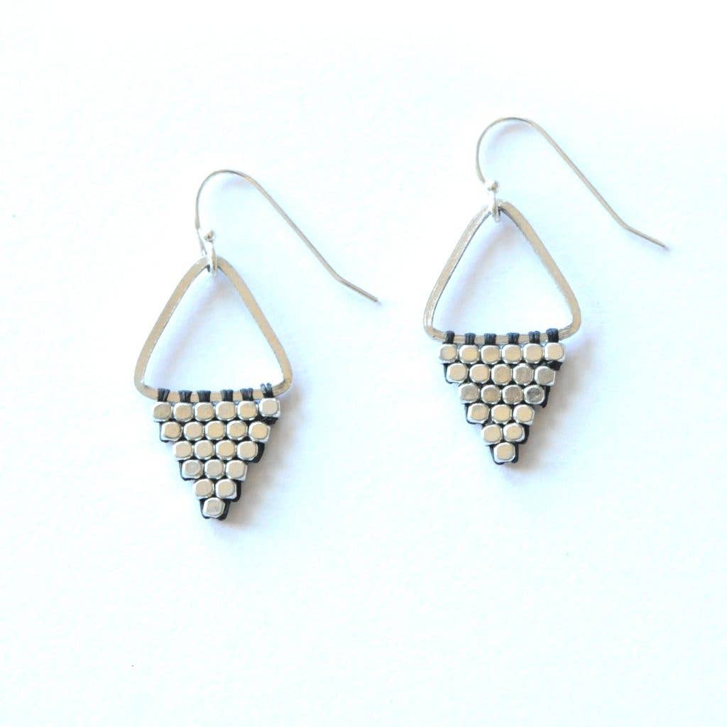 Small Didi Triangle Earrings