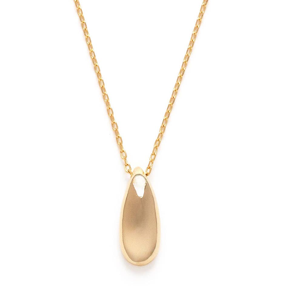 Raindrop  Necklace - 20" Chain