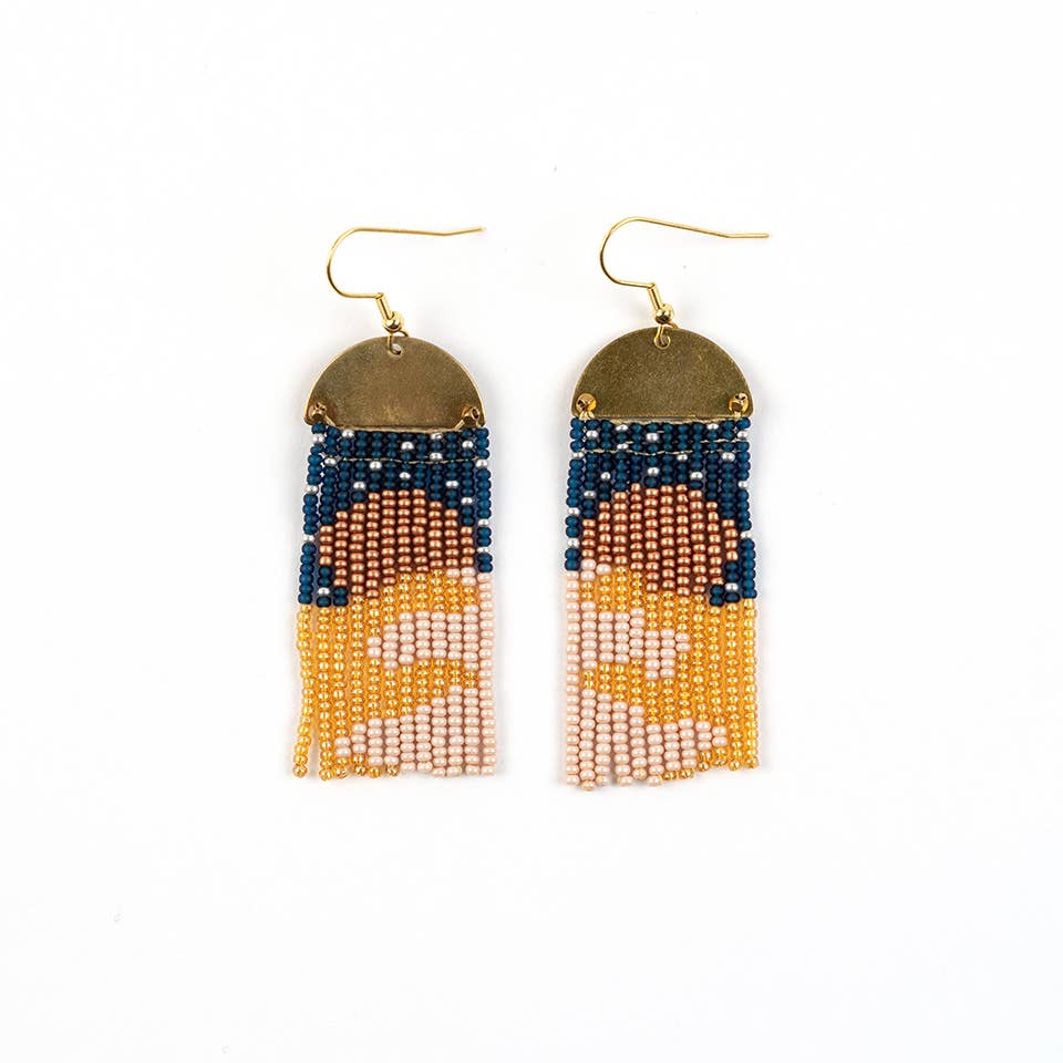 Moonrise Fringe Earrings